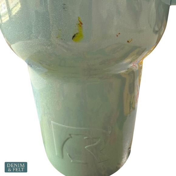 RTIC 40oz Road Trip Tumbler Ceramic Lined Sky Blue Insulated Mug with Handle NEW - Picture 9 of 10